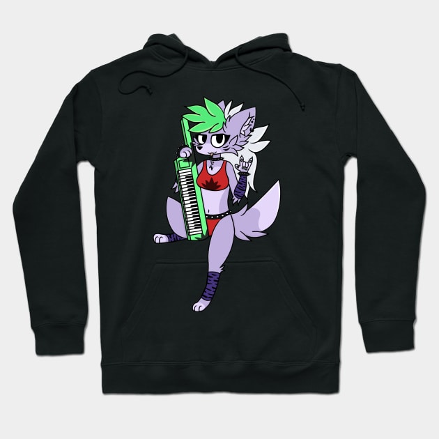 FNAF Roxanne wolf Security Breach Fnaf Security Breach Hoodie TeePublic